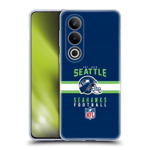 NFL Seattle Seahawks Graphics Helmet Typography Soft Gel Case for OPPO OnePlus Ace 3V 5G