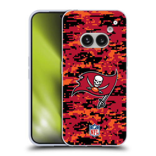 NFL Tampa Bay Buccaneers Graphics Digital Camouflage Soft Gel Case for Nothing Phone (2a)