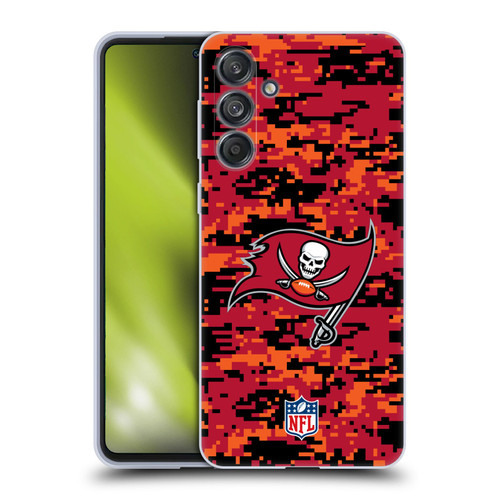 NFL Tampa Bay Buccaneers Graphics Digital Camouflage Soft Gel Case for Samsung Galaxy M55 5G