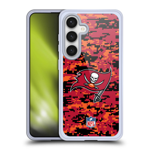 NFL Tampa Bay Buccaneers Graphics Digital Camouflage Soft Gel Case for Samsung Galaxy S24 5G