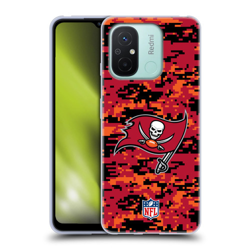 NFL Tampa Bay Buccaneers Graphics Digital Camouflage Soft Gel Case for Xiaomi Redmi 12C