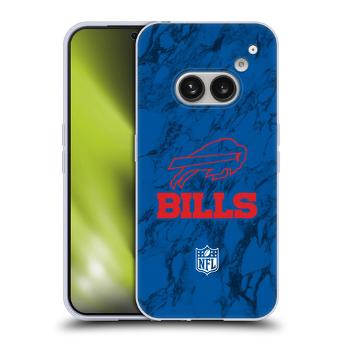 NFL Buffalo Bills Graphics Coloured Marble Soft Gel Case for Nothing Phone (2a)