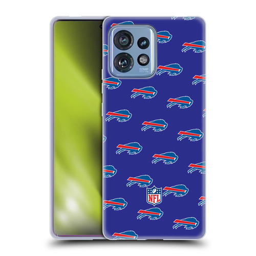NFL Buffalo Bills Artwork Patterns Soft Gel Case for Motorola Moto Edge 40 Pro