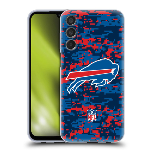 NFL Buffalo Bills Graphics Digital Camouflage Soft Gel Case for Samsung Galaxy M15/F15 5G