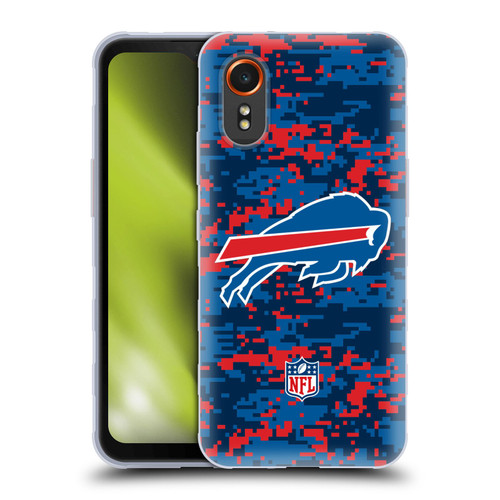 NFL Buffalo Bills Graphics Digital Camouflage Soft Gel Case for Samsung Galaxy Xcover7 5G