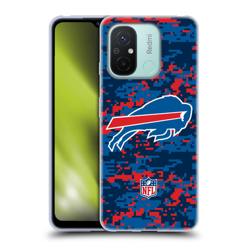 NFL Buffalo Bills Graphics Digital Camouflage Soft Gel Case for Xiaomi Redmi 12C