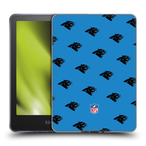 NFL Carolina Panthers Artwork Patterns Soft Gel Case for Amazon Kindle Paperwhite 5 (2021)