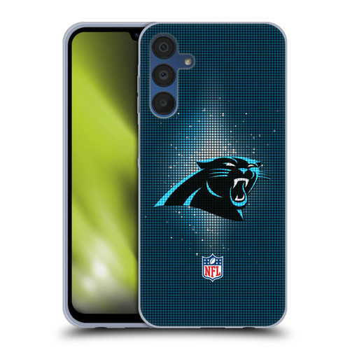 NFL Carolina Panthers Artwork LED Soft Gel Case for Samsung Galaxy A15