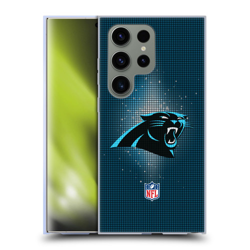 NFL Carolina Panthers Artwork LED Soft Gel Case for Samsung Galaxy S24 Ultra 5G