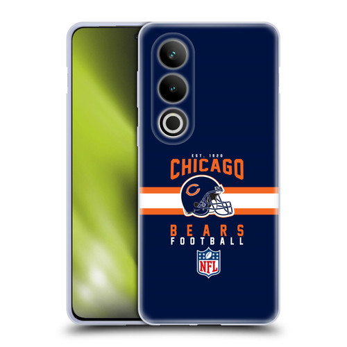 NFL Chicago Bears Graphics Helmet Typography Soft Gel Case for OPPO OnePlus Ace 3V 5G