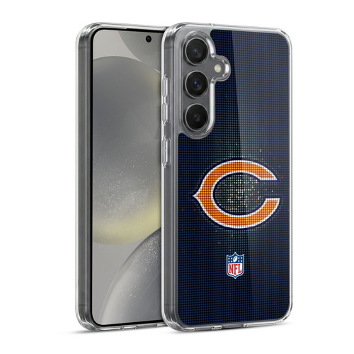 NFL Chicago Bears Artwork LED Soft Gel Case for Samsung Galaxy S24 5G