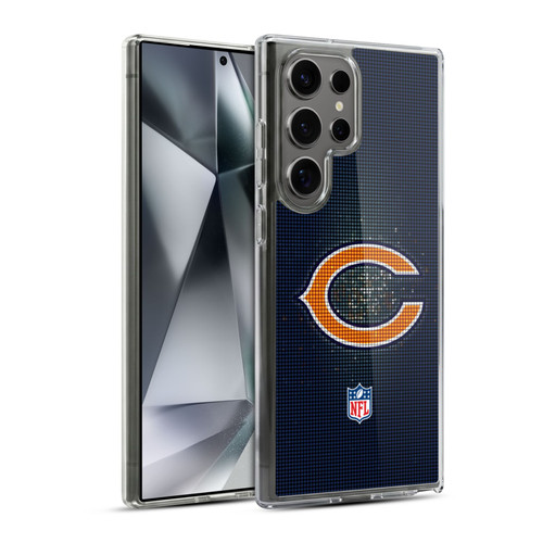 NFL Chicago Bears Artwork LED Soft Gel Case for Samsung Galaxy S24 Ultra 5G