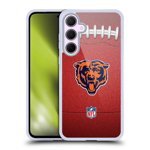 NFL Chicago Bears Graphics Football Soft Gel Case for Samsung Galaxy A35 5G