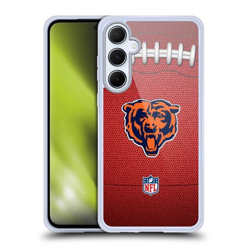 NFL Chicago Bears Graphics Football Soft Gel Case for Samsung Galaxy A55 5G