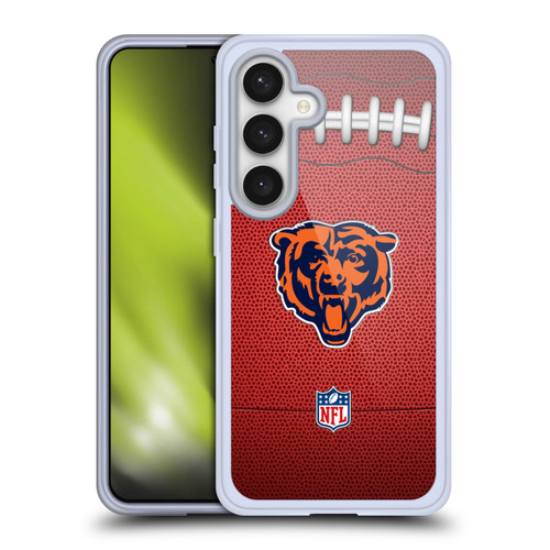 NFL Chicago Bears Graphics Football Soft Gel Case for Samsung Galaxy S24 5G