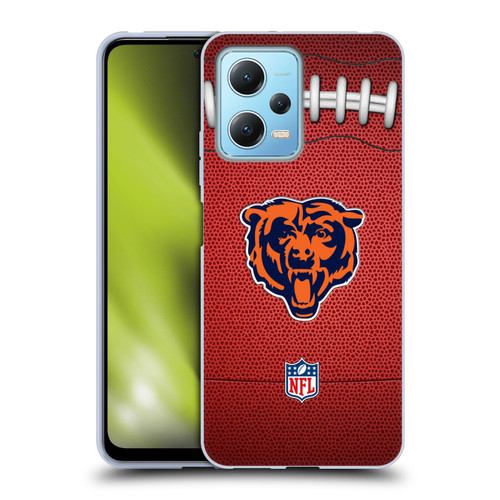 NFL Chicago Bears Graphics Football Soft Gel Case for Xiaomi Redmi Note 12 5G