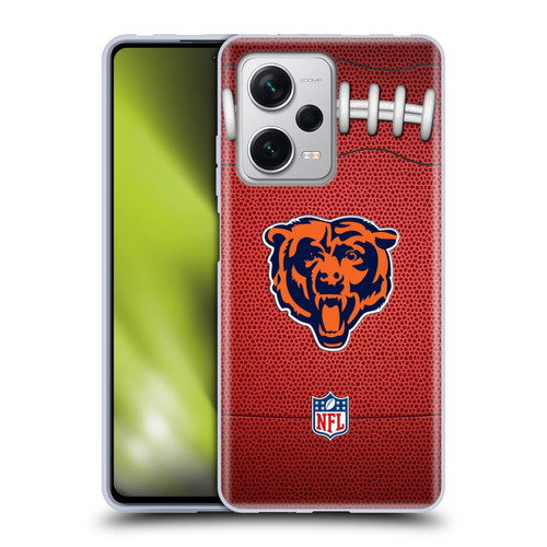 NFL Chicago Bears Graphics Football Soft Gel Case for Xiaomi Redmi Note 12 Pro+ 5G