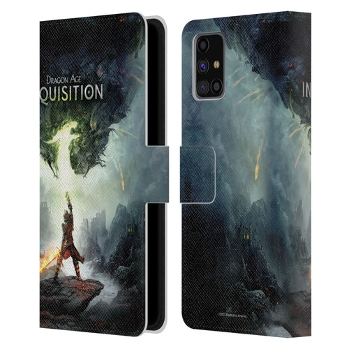 EA Bioware Dragon Age Inquisition Graphics Key Art 2014 Leather Book Wallet Case Cover For Samsung Galaxy M31s (2020)