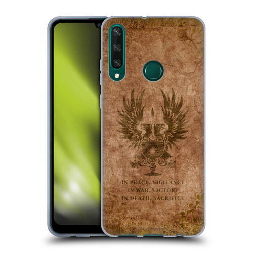 EA Bioware Dragon Age Heraldry Grey Wardens Distressed Soft Gel Case for Huawei Y6p