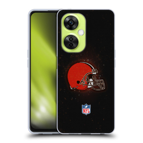 NFL Cleveland Browns Artwork LED Soft Gel Case for OnePlus Nord CE 3 Lite 5G