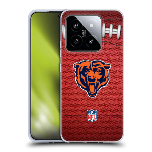 NFL Chicago Bears Graphics Football Soft Gel Case for Xiaomi 14