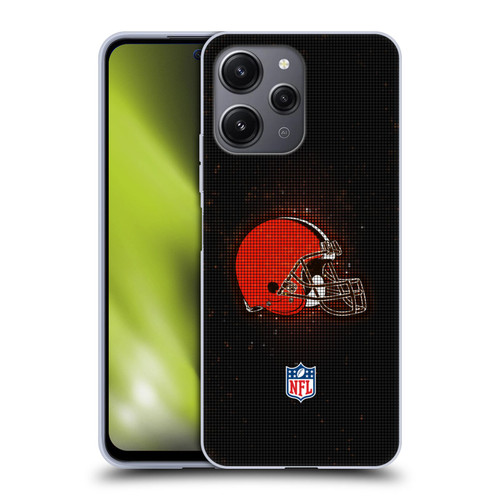 NFL Cleveland Browns Artwork LED Soft Gel Case for Xiaomi Redmi 12