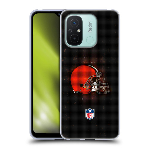 NFL Cleveland Browns Artwork LED Soft Gel Case for Xiaomi Redmi 12C