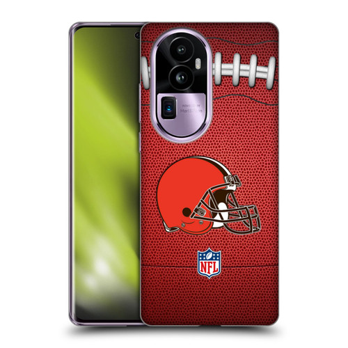 NFL Cleveland Browns Graphics Football Soft Gel Case for OPPO Reno10 Pro+