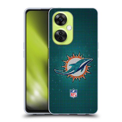 NFL Miami Dolphins Artwork LED Soft Gel Case for OnePlus Nord CE 3 Lite 5G