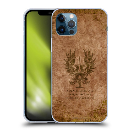 EA Bioware Dragon Age Heraldry Grey Wardens Distressed Soft Gel Case for Apple iPhone 12 / iPhone 12 Pro