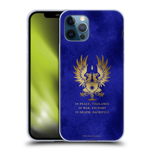 EA Bioware Dragon Age Heraldry Grey Wardens Gold Soft Gel Case for Apple iPhone 12 / iPhone 12 Pro