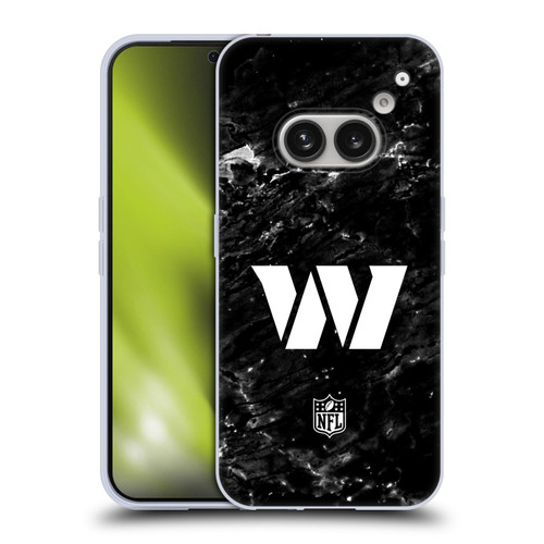 NFL Washington Football Team Artwork Marble Soft Gel Case for Nothing Phone (2a)
