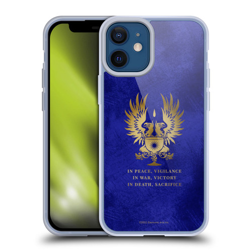 EA Bioware Dragon Age Heraldry Grey Wardens Gold Soft Gel Case for Apple iPhone 12 Mini