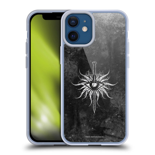 EA Bioware Dragon Age Heraldry Inquisition Distressed Soft Gel Case for Apple iPhone 12 Mini