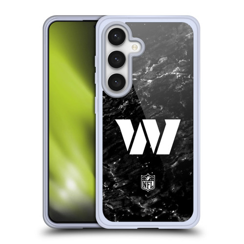 NFL Washington Football Team Artwork Marble Soft Gel Case for Samsung Galaxy S24 5G