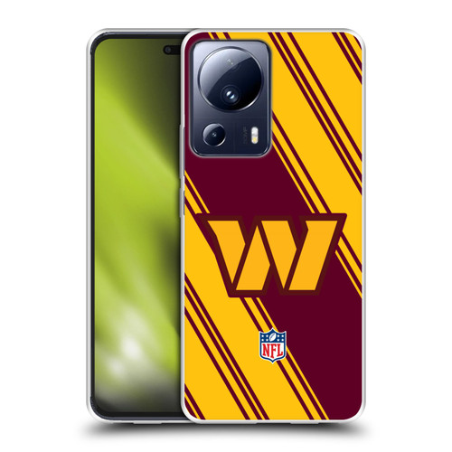 NFL Washington Football Team Artwork Stripes Soft Gel Case for Xiaomi 13 Lite 5G
