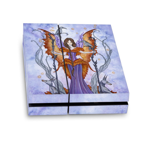 Amy Brown Fairy Art Raven Pixie Vinyl Sticker Skin Decal Cover for Sony PS4 Console