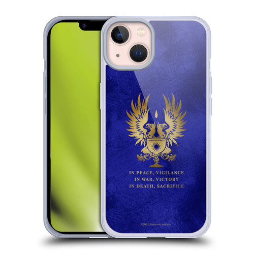 EA Bioware Dragon Age Heraldry Grey Wardens Gold Soft Gel Case for Apple iPhone 13