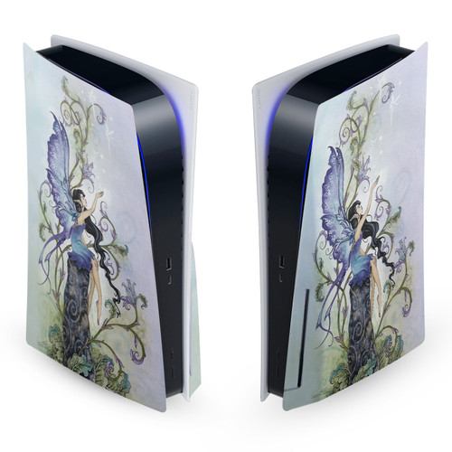 Amy Brown Fairy Art Creation Pixie Vinyl Sticker Skin Decal Cover for Sony PS5 Disc Edition Console