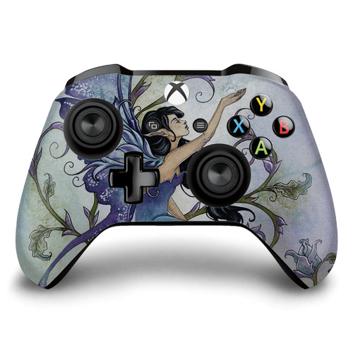 Amy Brown Fairy Art Creation Pixie Vinyl Sticker Skin Decal Cover for Microsoft Xbox One S / X Controller