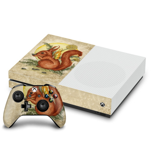 Amy Brown Fairy Art Squirrel Vinyl Sticker Skin Decal Cover for Microsoft One S Console & Controller