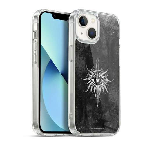 EA Bioware Dragon Age Heraldry Inquisition Distressed Soft Gel Case for Apple iPhone 13