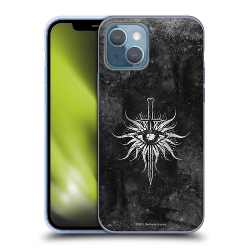 EA Bioware Dragon Age Heraldry Inquisition Distressed Soft Gel Case for Apple iPhone 13