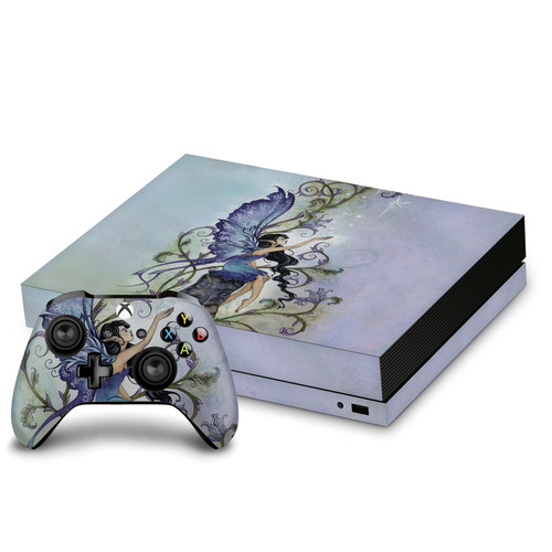 Amy Brown Fairy Art Creation Pixie Vinyl Sticker Skin Decal Cover for Microsoft Xbox One X Bundle