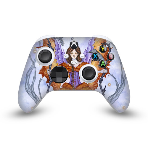 Amy Brown Fairy Art Raven Pixie Vinyl Sticker Skin Decal Cover for Microsoft Xbox Series X / Series S Controller