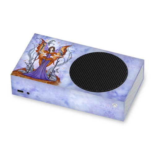 Amy Brown Fairy Art Raven Pixie Vinyl Sticker Skin Decal Cover for Microsoft Xbox Series S Console