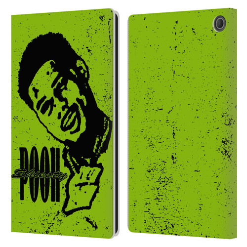 Pooh Shiesty Graphics Sketch Leather Book Wallet Case Cover For Amazon Fire Max 11 2023