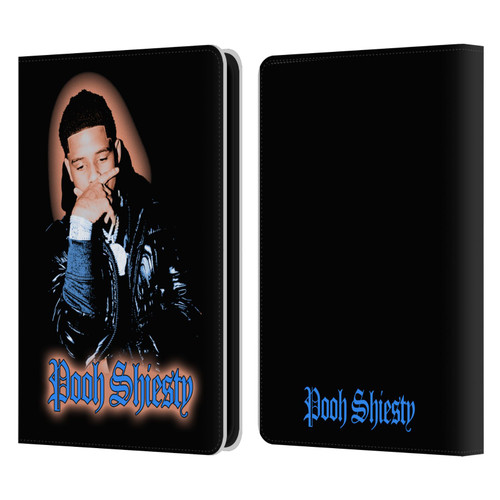 Pooh Shiesty Graphics Light Leather Book Wallet Case Cover For Amazon Kindle 11th Gen 6in 2022