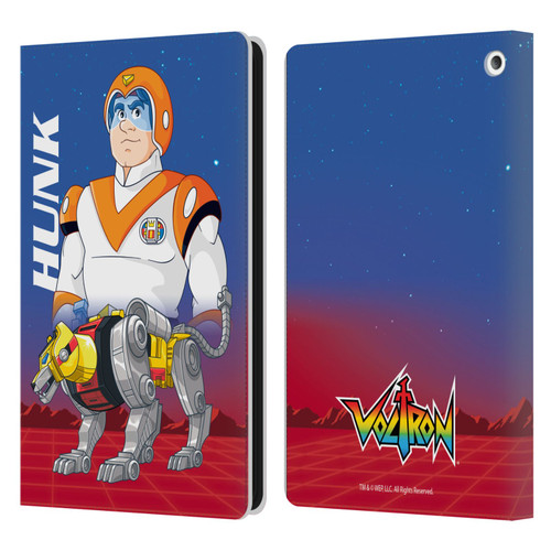 Voltron Character Art Hunk Leather Book Wallet Case Cover For Amazon Fire HD 8/Fire HD 8 Plus 2020