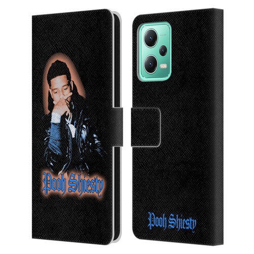 Pooh Shiesty Graphics Light Leather Book Wallet Case Cover For Xiaomi Redmi Note 12 5G